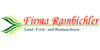 Logo von Rambichler GmbH Maschinenbau, Land-Forst-Baumschinen Maschinenbau